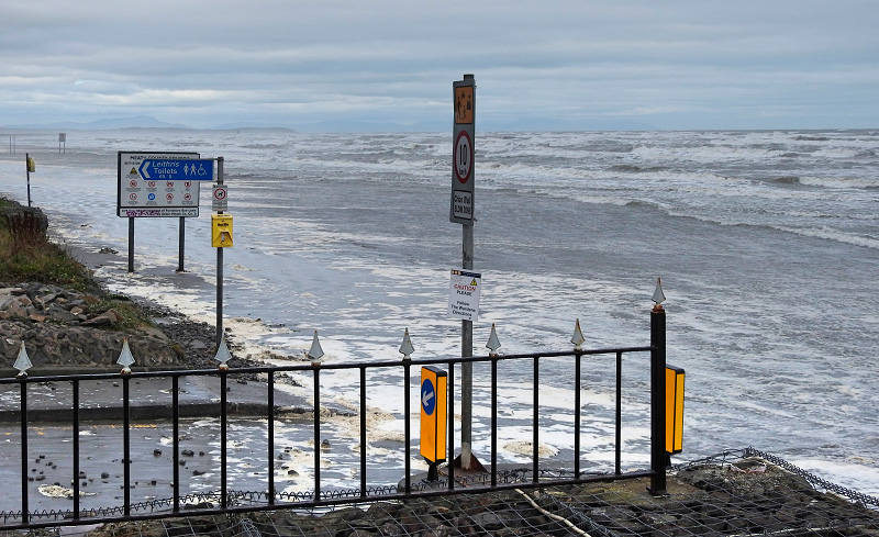 Coastal flooding in Ireland